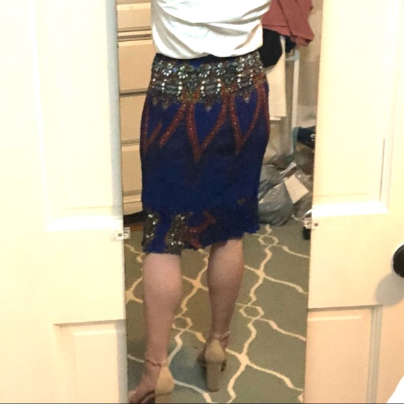 Tropika Jewel-Toned Accordion Skirt - Picture 11 of 15